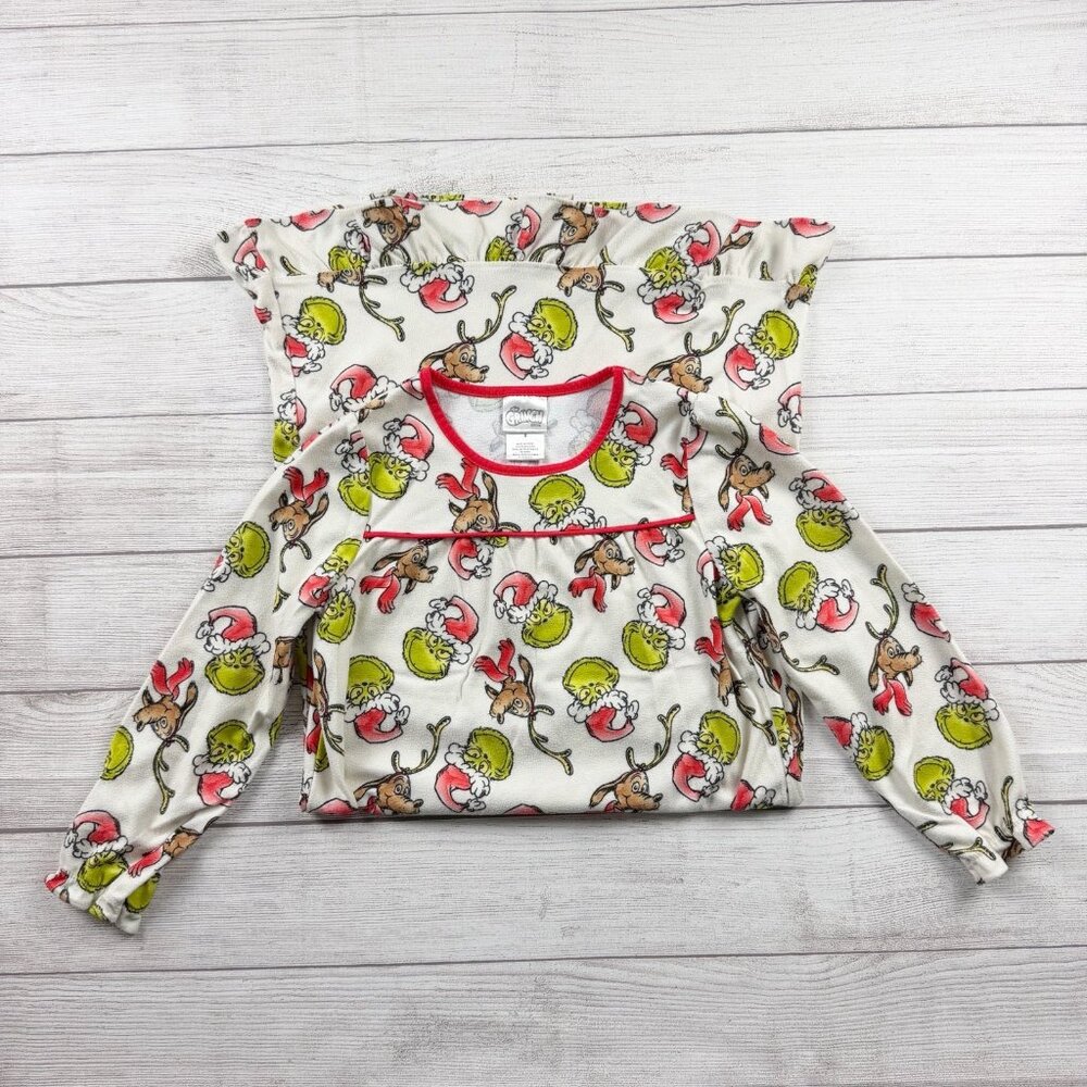 Dr Seuss The Grinch Holiday Christmas Granny Nightgown Pajamas